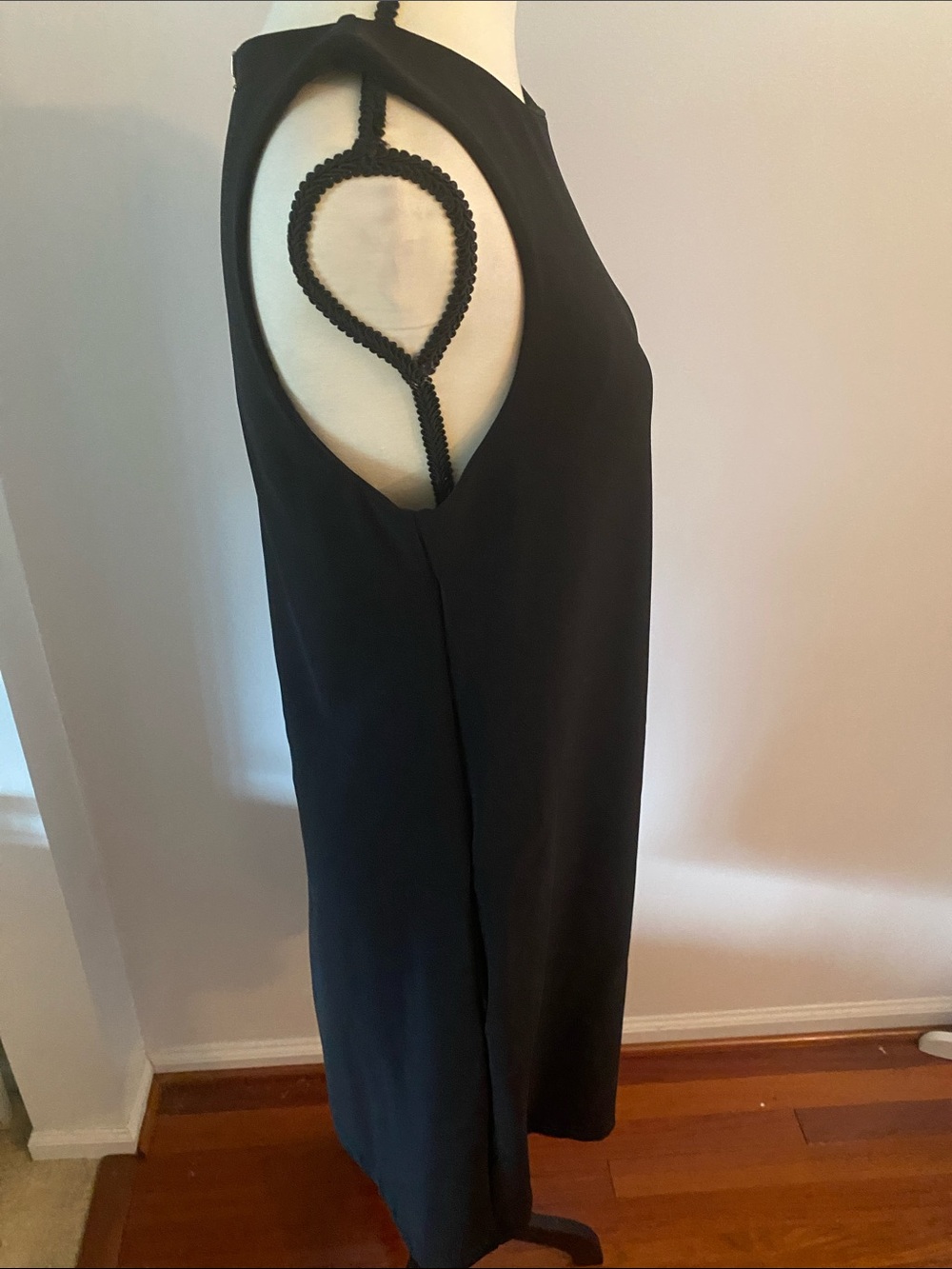 Boston Proper size XS black classic sleeveless dress - Picture 4 of 9